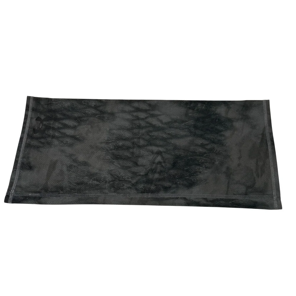 Under Armour Mens Gray Black Camo Neck Gaiter Face Mask Tactical Athletic OSFA